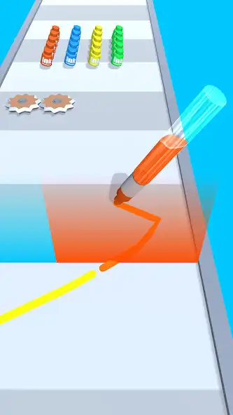Play Ink Pen Run as an online game Ink Pen Run with UptoPlay