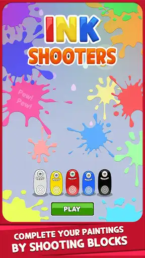 Match Play Ink Ink Shooters online game with UptoPlay