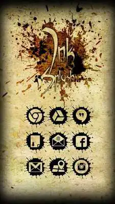 Play Ink Splash Solo Launcher Theme