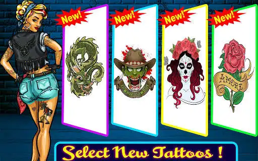 Play Ink Tattoo Maker Games: Design Tattoo Games Studio  and enjoy Ink Tattoo Maker Games: Design Tattoo Games Studio with UptoPlay