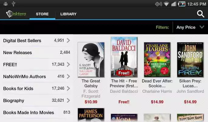 Play Inktera eBook Store