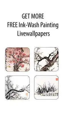 Play inkwash carp wallpaper