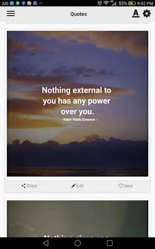 Play APK Inner Peace Quotes  and enjoy Inner Peace Quotes with UptoPlay com.nerdpig.InnerPeaceQuotes