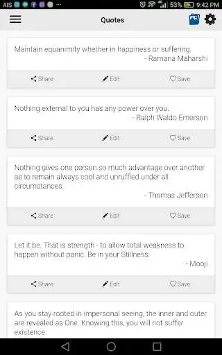 Play APK Inner Peace Quotes  and enjoy Inner Peace Quotes with UptoPlay com.nerdpig.InnerPeaceQuotes