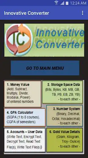 Play Innovative Converter  and enjoy Innovative Converter with UptoPlay