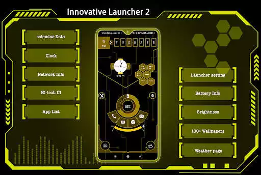 Play Innovative Launcher 2 -Applock  and enjoy Innovative Launcher 2 -Applock with UptoPlay