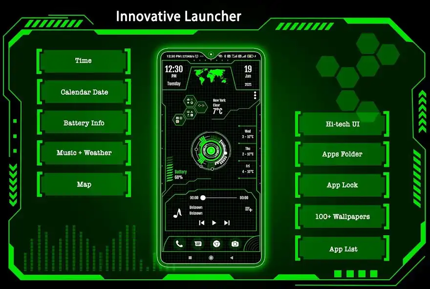 Play Innovative Launcher Pro  and enjoy Innovative Launcher Pro with UptoPlay