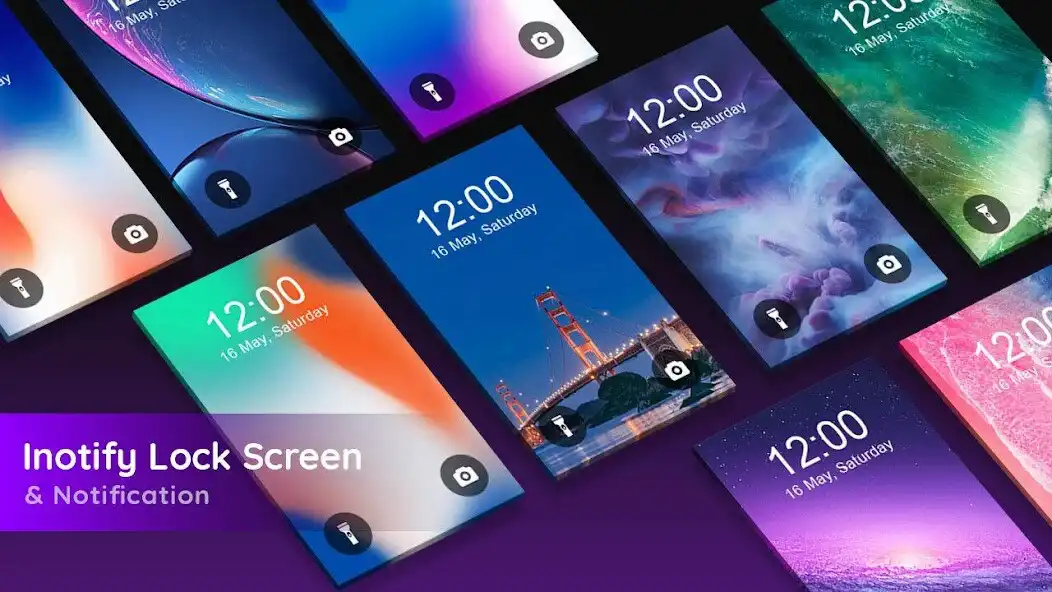 Play iNotify, Screen lock and Control Center  and enjoy iNotify, Screen lock and Control Center with UptoPlay