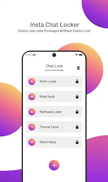 Play Ins chat locker for social app as an online game Ins chat locker for social app with UptoPlay