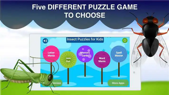 Play Insects Puzzles for Kids
