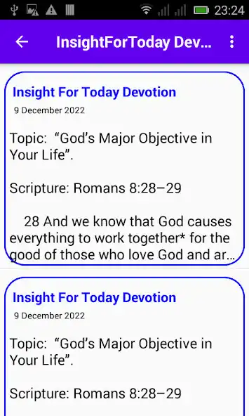 Play Insight For Today Devotion as an online game Insight For Today Devotion with UptoPlay