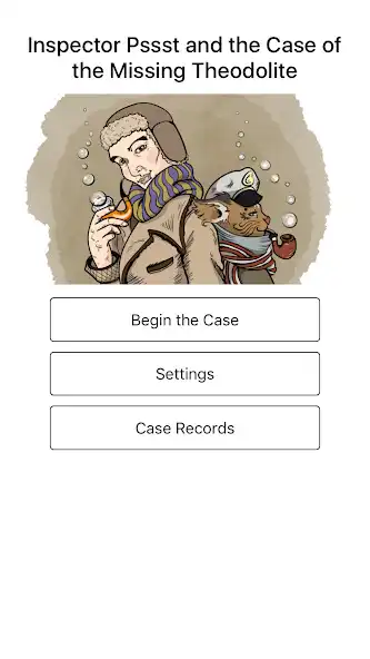 Play Inspector Pssst The Case of the Missing Theodolite  and enjoy Inspector Pssst The Case of the Missing Theodolite with UptoPlay
