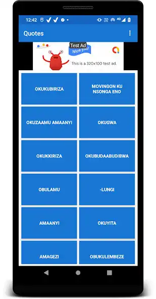 Play Inspirational Quotes Luganda  and enjoy Inspirational Quotes Luganda with UptoPlay