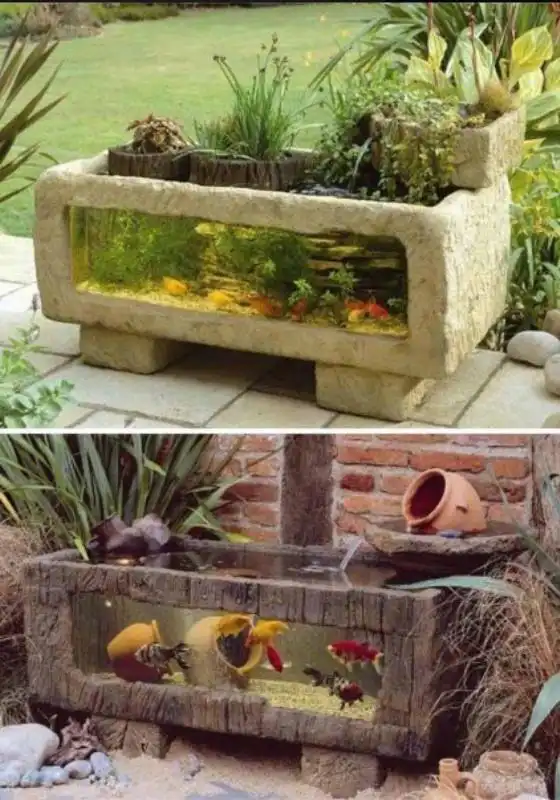 Play inspiration fish pond