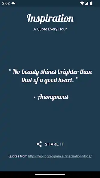 Play Inspiration - Hourly Quotes as an online game Inspiration - Hourly Quotes with UptoPlay