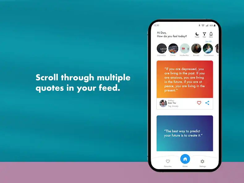 Play Inspired - Daily Motivation as an online game Inspired - Daily Motivation with UptoPlay