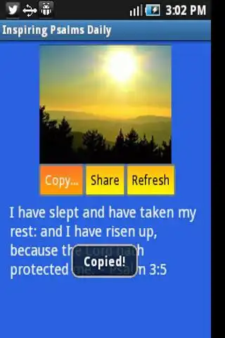 Play Inspiring Bible Psalms Daily as an online game Inspiring Bible Psalms Daily with UptoPlay