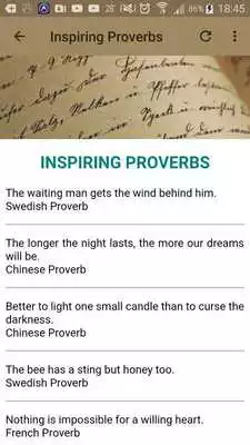 Play Inspiring Proverbs