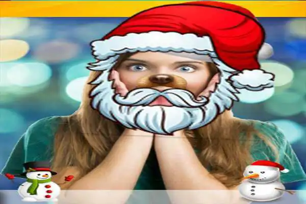 Play instaApp Emotion Sticker santa
