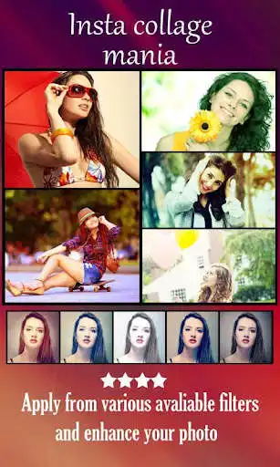 Play Insta Collage Mania as an online game Insta Collage Mania with UptoPlay