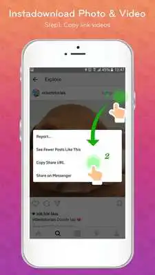 Play Instadownload Video and Photo