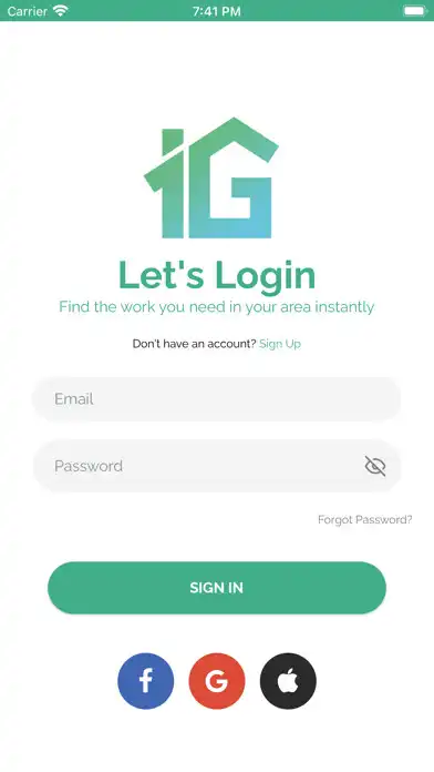Play InstaGig Provider as an online game InstaGig Provider with UptoPlay