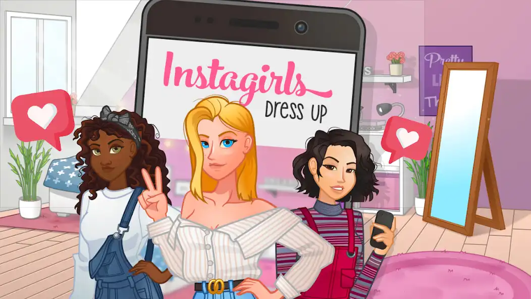 Play InstaGirls: Dress Up  and enjoy InstaGirls: Dress Up with UptoPlay
