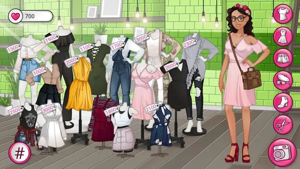 Play InstaGirls: Dress Up as an online game InstaGirls: Dress Up with UptoPlay