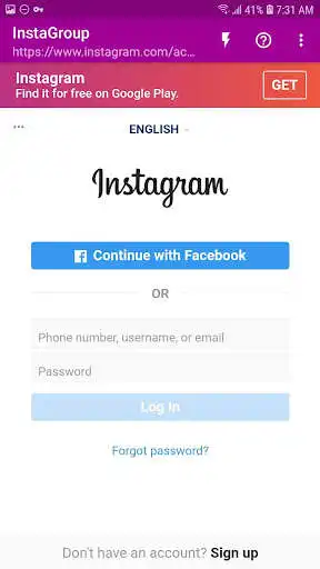 Play InstaGroup - Get Real Instagram Followers & Likes as an online game InstaGroup - Get Real Instagram Followers & Likes with UptoPlay