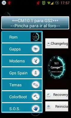 Play Instala CM10.1 en SG2