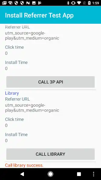 Play Install referrer test app as an online game Install referrer test app with UptoPlay