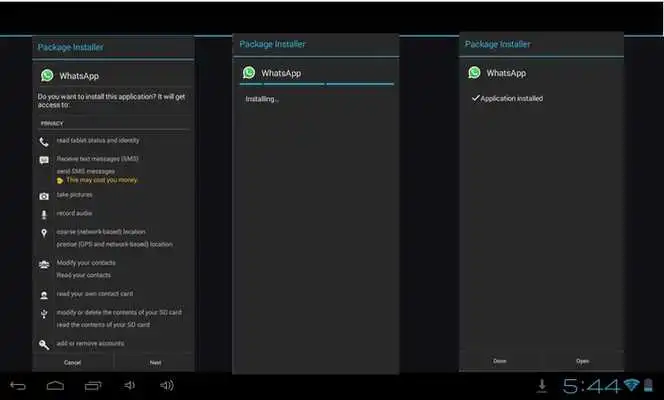Play Install Whatsapp on Table Tips Play Install Whatsapp on Table Tips