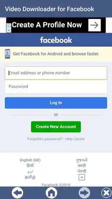 Play Instant hd video downloader for facebook