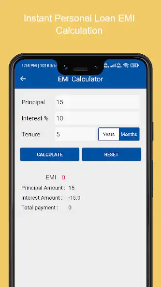 Play Instant Loan Calculator as an online game Instant Loan Calculator with UptoPlay