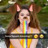 Free play online Insta Square Stickers APK