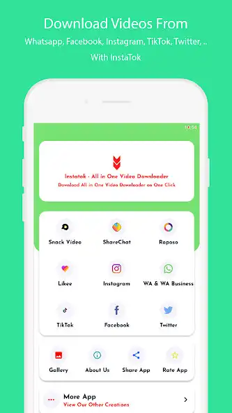 Play InstaTok - Video Downloader For Instagram, TikTok and enjoy InstaTok - Video Downloader For Instagram, TikTok with UptoPlay Play InstaTok - Video Downloader For Instagram, TikTok and enjoy InstaTok - Video Downloader For Instagram, TikTok with UptoPlay