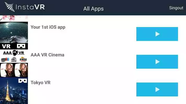 Play InstaVR Previewer