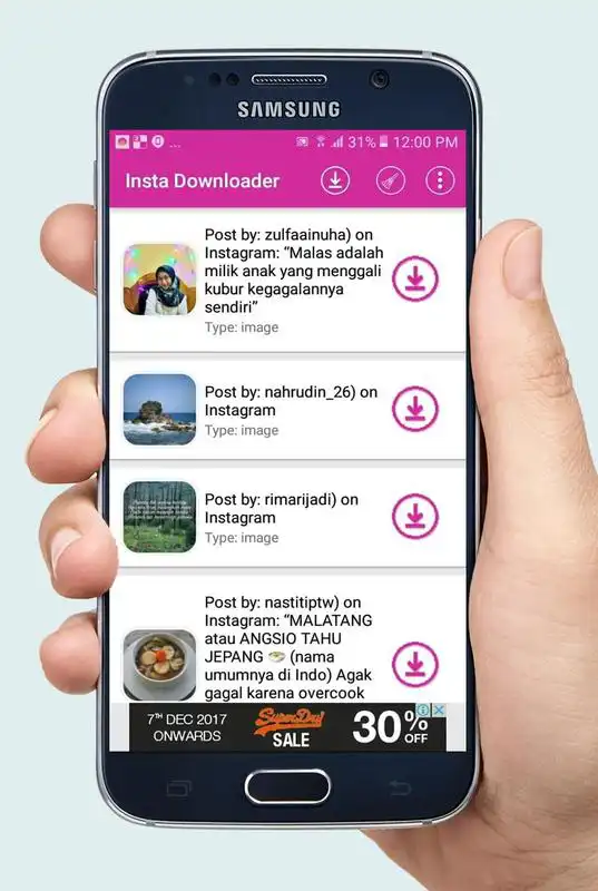 Play Inst Downloader