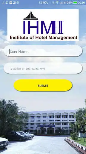 Play APK Institute of Hotel Management Hyderabad  and enjoy Institute of Hotel Management Hyderabad with UptoPlay com.schoolknot.ihm