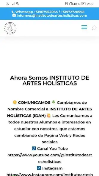 Play Instituto de Artes Holísticas  and enjoy Instituto de Artes Holísticas with UptoPlay