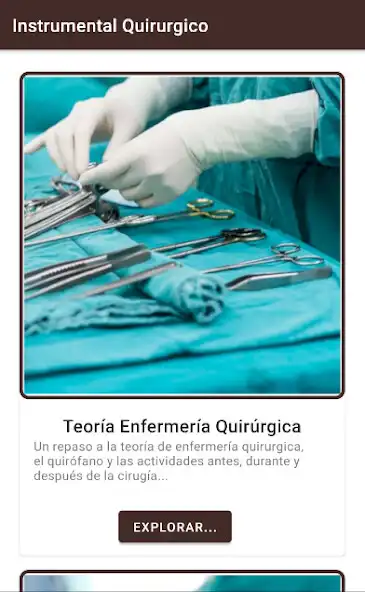 Play Instrumental Quirúrgico as an online game Instrumental Quirúrgico with UptoPlay