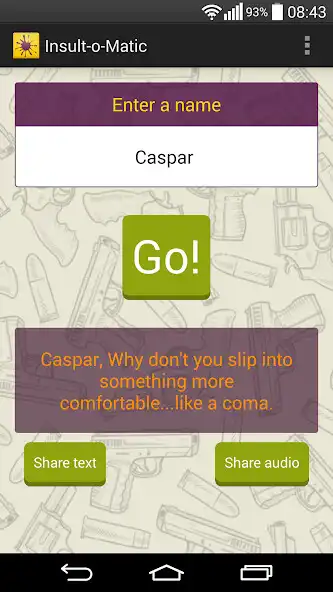 Play Insult-o-Matic  and enjoy Insult-o-Matic with UptoPlay