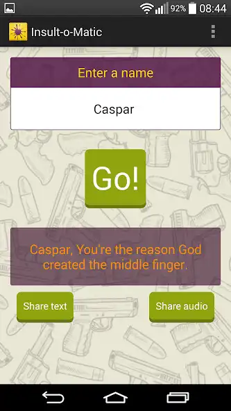 Play Insult-o-Matic as an online game Insult-o-Matic with UptoPlay