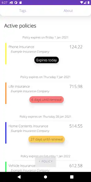 Play Insurely - Insurance Tracker  and enjoy Insurely - Insurance Tracker with UptoPlay