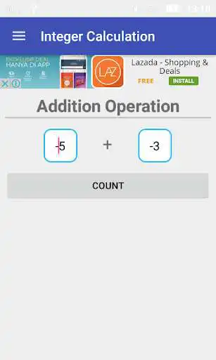 Play Integer Calculation as an online game Integer Calculation with UptoPlay