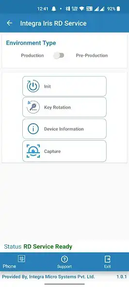 Play Integra Iris RD Service  and enjoy Integra Iris RD Service with UptoPlay