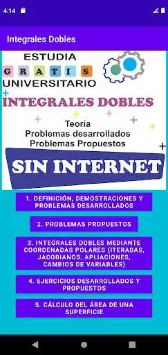 Play Integrales Dobles  and enjoy Integrales Dobles with UptoPlay