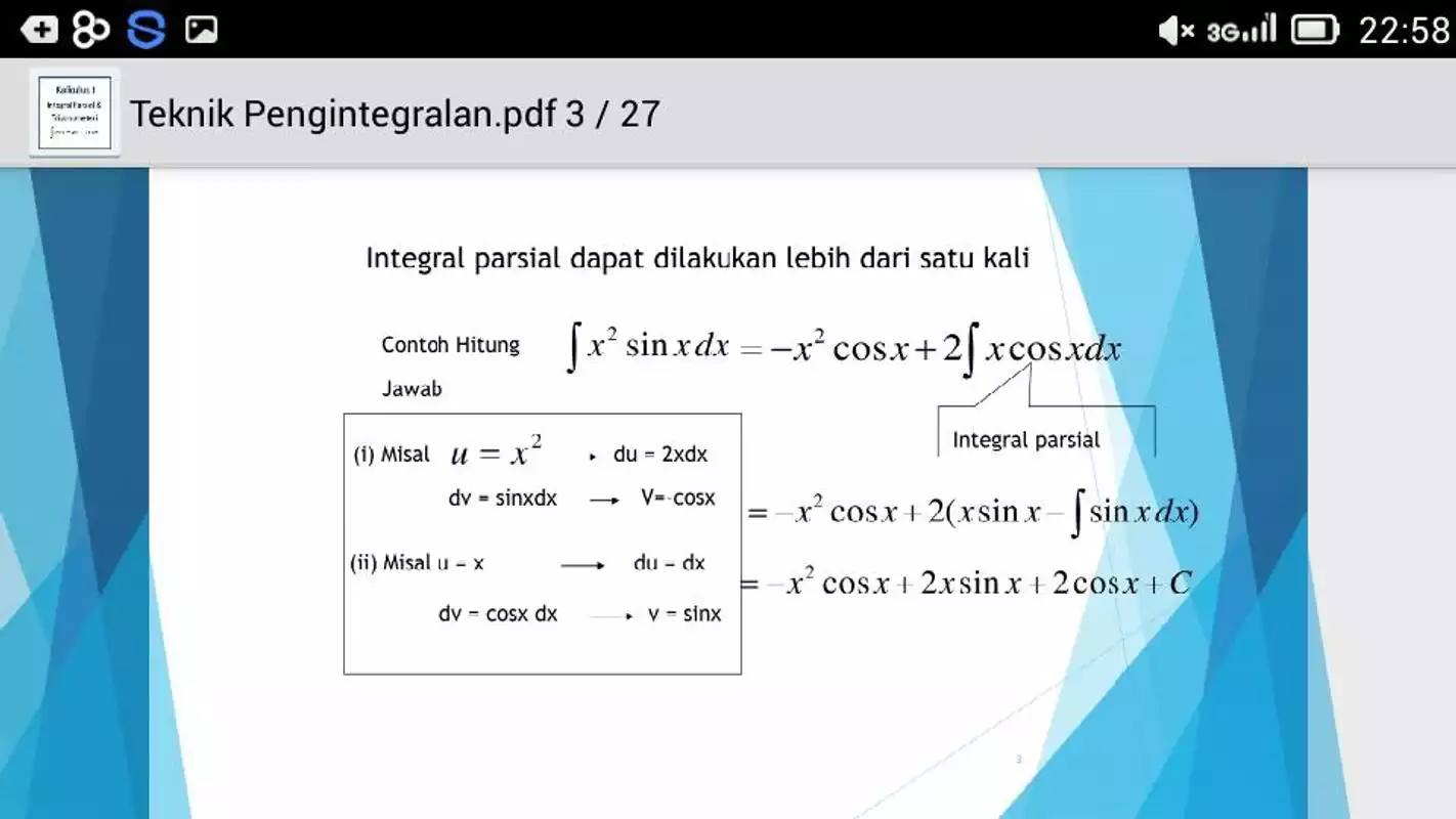 Play Integral Parsial