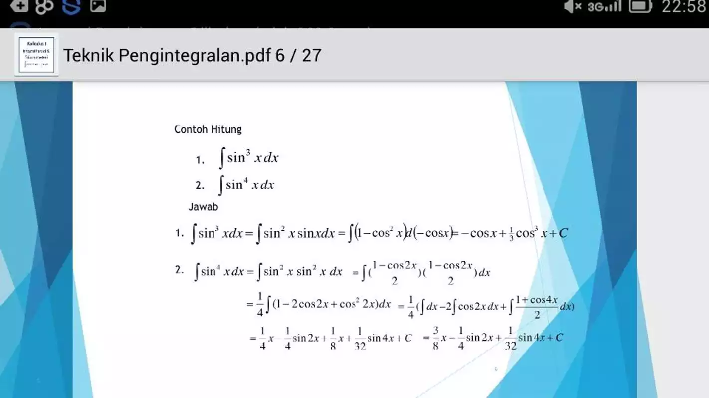 Play Integral Parsial