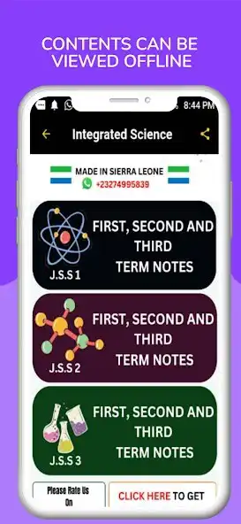 Play Integrated Science Notes as an online game Integrated Science Notes with UptoPlay